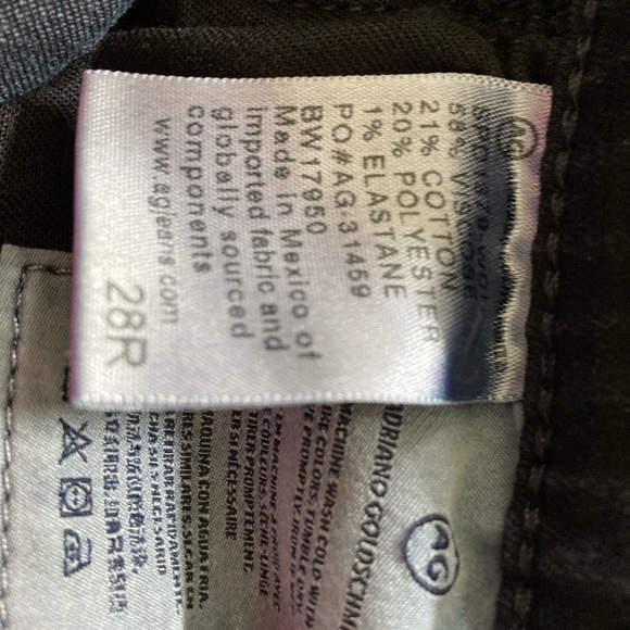 AG Adriano Goldschmied navy blue jeans - Picture 5 of 6